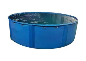 Wholesale 5000L Flexible Metal Frame PVC Tarpaulin Fish Tank Collapsible Fish Tank Diy Fish Pond from china suppliers
