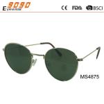 Classic culling fashion metal sunglasses ,UV 400 Protection Lens,suitable for