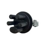 Protection 24core Dome Type 1in 6out Fiber Optic Splice Closure for FTTH