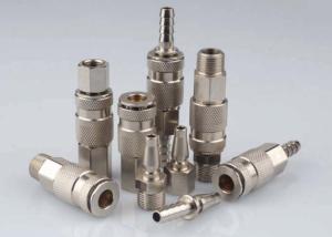 Wholesale Nickle Plated Pneumatic Quick Connect Coupling In Brass LSQ-17 Rectus 17KA from china suppliers