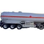CIMC 3 / 4 Axles Liquid Nitrogen natural gas Lpg Tanker Truck and Semi Trailer
