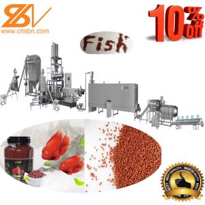 Wholesale Farming Fish Feed Processing Machine Extruder Line 380v / 50hz Voltage from china suppliers