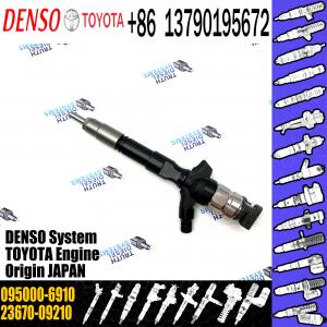 China Wholesale fuel injector 23670-09140 23670-09210 095000-7640 095000-7280 095000-6910 more on sale