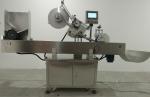 Horizontal Automatic Sticker Vial Labeling Machine For Ball Pen Glue Plastic