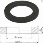 Rubber O-Shaped Gasket For Dark Water Tank Flushing Pipe Anti-Odor And Anti