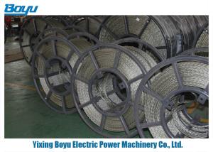 Wholesale 24mm Anti-twisting Breaking Load 389kN 18 Strands Braided Steel Wire Rope Line Stringing Engineering from china suppliers