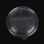 750ML Disposable Brown Kraft disposable Paper Salad Bowl With PET Lid