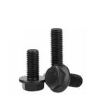 Zinc Flange Bolt M6 M8 M10 M12 Black Oxide Hex Head Bolts DIN 6921 with OEM
