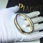 C Double ring bracelet Love bracelet, 18K gold. With a screwdriver. Jewelry