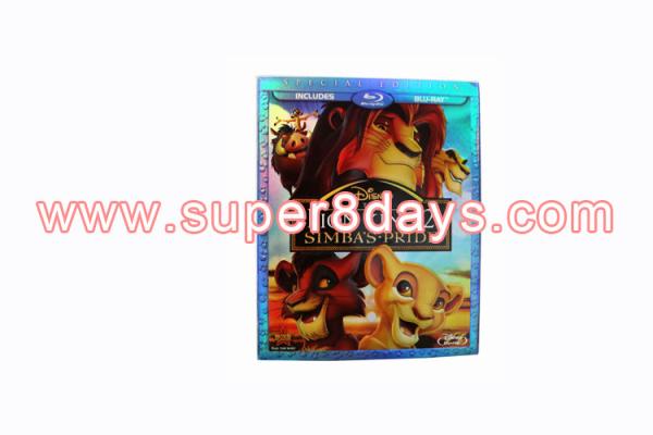 Quality Wholesale Classics Blu-ray Movies DVD The Lion King 2 Simba's Pride (1998) Animation Cartoon DVD for sale