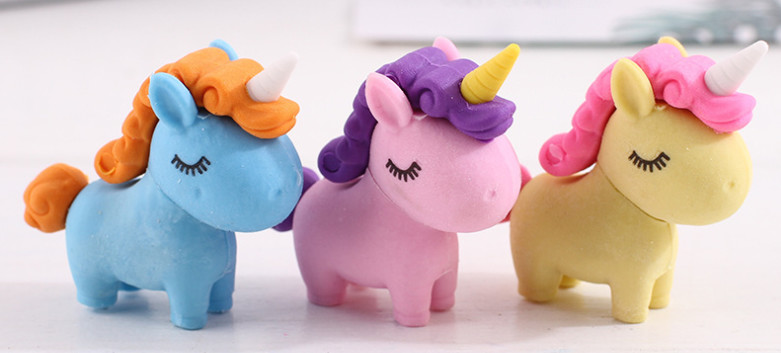OEM ODM TPR PVC Erasers Kids Stationery supplies 3D Animal, Food, Plant, Vegetables, Fruits disassembled and assembl