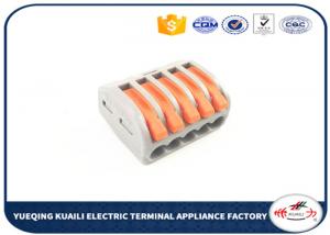 China Splicing LED Equivalent Wago Electrical Connectors Quick Connect Wire Connectors Terminals on sale