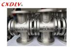 Industial SS321 Flanged Sight Glass Stainless Steel Double Windows Flow