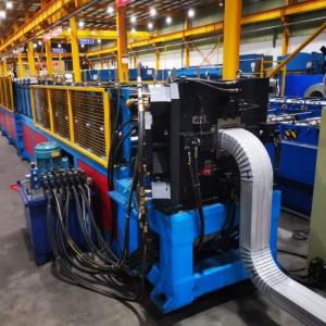 Wholesale Square Metal Downspout Roll Forming Machine Fully Automatic 1 Year Warranty from china suppliers