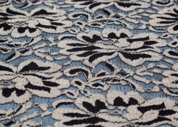 Underwear High Tenacity Elastic Lace Fabric , Flower Lace Fabric CY-LW0790