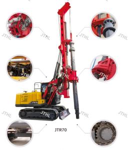 Wholesale 2024 NEW PORTABLE Mini rotary drilling rig JTR50 for rotary foundation from china suppliers