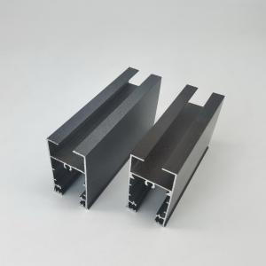 Wholesale Sliding Windows Aluminum Profiles For Cote D'Ivoire Silver Anodized And Powder Coated Bronze And Flashy Grey from china suppliers