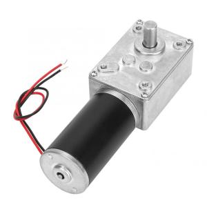 Wholesale Faradyi Customized Dc Gear Motor 12v Electric 370 Motor High Torque Low Rpm Bicycle Dc Motor with Worm Gearbox from china suppliers