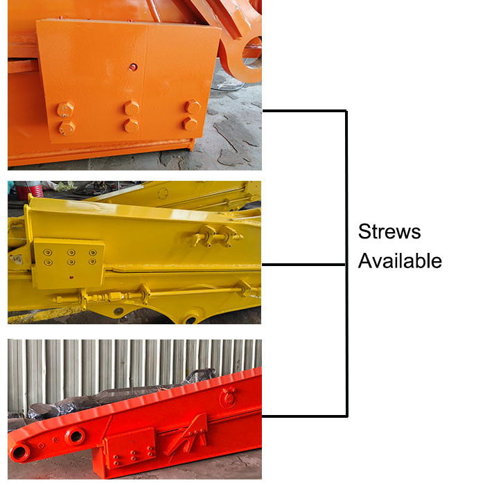 Hydraulic Telescoping Excavator Boom Better Performance Stable
