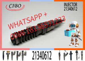 Wholesale VOE21340611 21340611 Fuel Injector Common Rail Injector for Vo-lvo FM400 EC380 EC480 Excavator Aftermarket Parts Rebuild from china suppliers