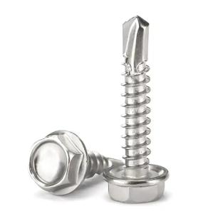 Wholesale Hot Sale Hex Washer Head Self Drilling Screw UNS32205 Super Duplex Steel Hard Screws from china suppliers