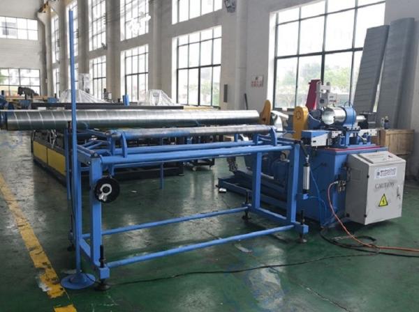 Square Air Duct Manufacturing Auto line-III Galvanized sheet flexible Duct