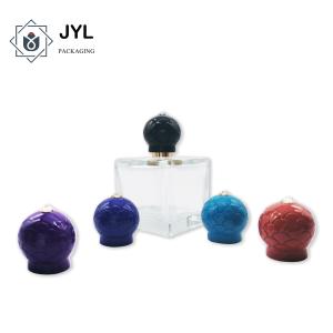 Wholesale Arabian Style Metal bottle Cap with stone For Luxury Niche Perfume Brands from china suppliers