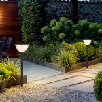 Durable Garden Solar Outdoor Lawn Lights Water Resistant 3000k 6000k
