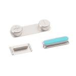 For OEM Apple iPhone 5S/SE Side Keys Replacement - Silver