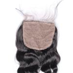 Natural Wave Real 4x4 Silk Base Closure Grade 6A For Black Women