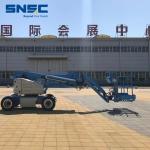 14m 16m 18m 20m Aerial Telescopic Boom Lifts DC Motor Hydraulic Articulating