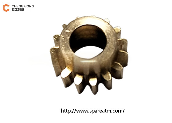Wincor ATM Machine Parts 2050XE Manipulator Motor 15 Teeth Copper Gear