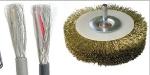 Diameter 1 - 25mm Cable Shielded Layer Brushing Machine
