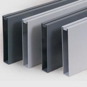Wholesale Extruded Box Aluminum Baffle Ceiling PVDF Coating 0.8mm-3mm from china suppliers
