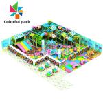PVC foam Kids Soft Play Area , Anti UV commercial trampoline park equipment