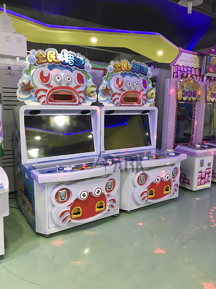 300W 220V Coin Operated Fishing Game Machine Amusement Equipment