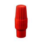 1 Inch PVC Foot Valve Red Color Ball Valve with White Grey Color by Industry