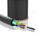 Non Metallic 4 Core Outdoor Fiber Optic Cable Single Mode Loose Tube