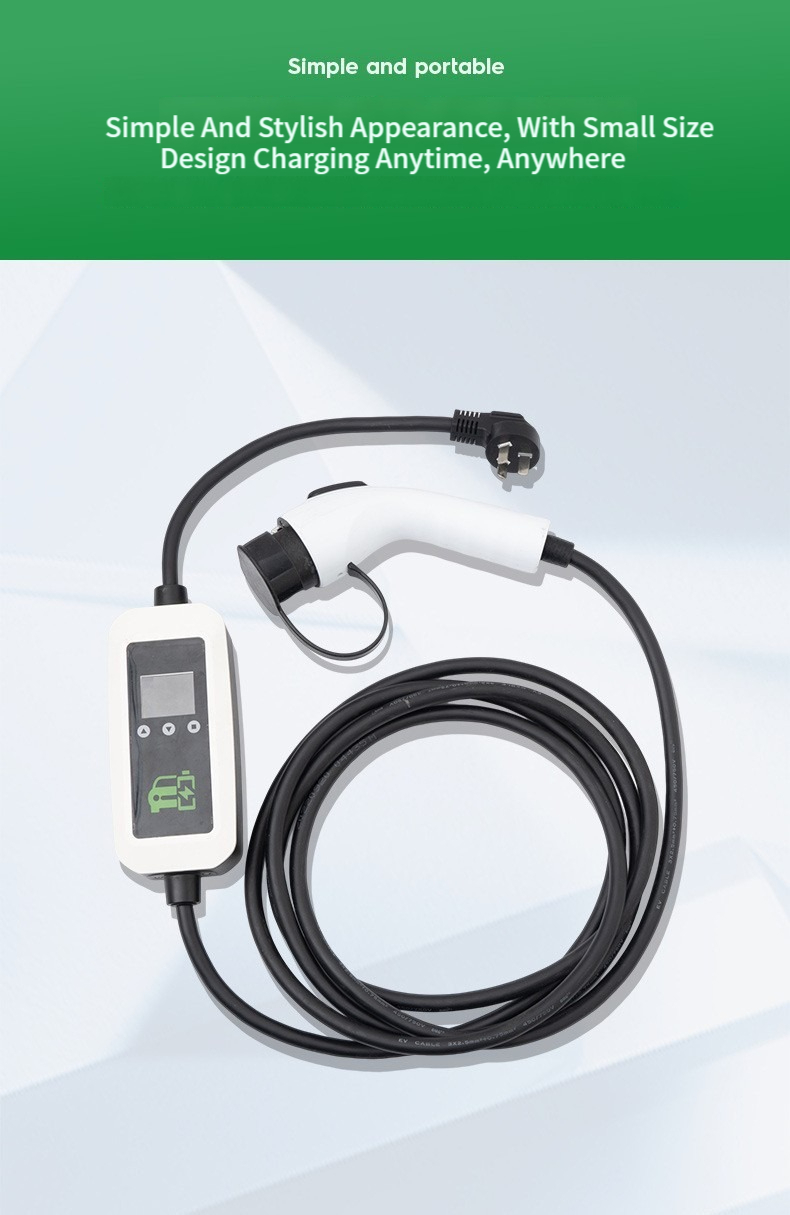 GBT 7KW 32A 1phase Electric Car Charging Station with Overcurrent Protection and Leakage Protection Function GBT