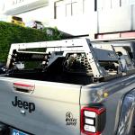 46kg Practical Silver Truck Cargo Rack System for Toyota Ford Jeep JK Pick up