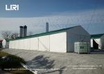 PVC Sidewall 10M Width Outdoor Event Tents For Function Hall White Color