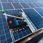 1200*1000*350mm Smart Solar Panel Cleaner Crawler for Photovoltaic Farms Washing
