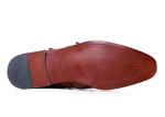 Men'S Goodyear Welted Shoes , Handmade Double Monk Strap Mens Shoes