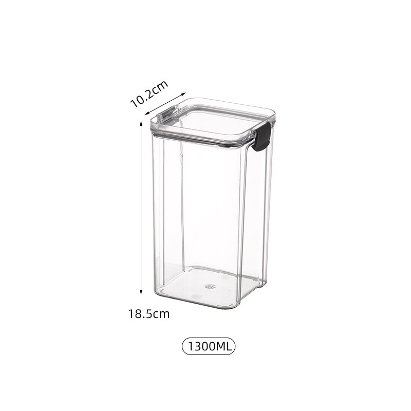 Kitchen Bulk Sealed Food Spice Household Storage Container PET Plastic ODM