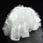 Down Like Siliconized PSF Polyester Staple Fiber 0.9D×32mm White Color