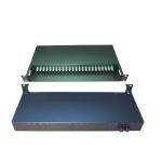 MPO/MTP Fiber Optic Termination Box 1U 24 Fiber Light Weight 19'' Standard