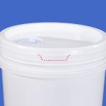 Customized Logo Printing Plastic Pail for Pigments Agricultural Chemicals Ink