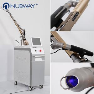 Wholesale Medical CE Approval nd yag laser tattoo removal 1064nm &amp; 532nm Q switch Nd Yag Laser Tattoo Removal Machine from china suppliers
