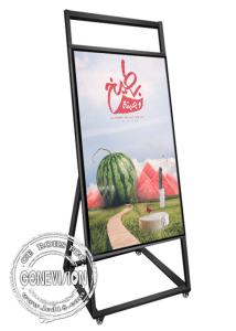 Wholesale 43 Inch Lightweight Movable Kiosk Digital Signage With Wheels from china suppliers