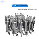 Max. Pressure 150 Psi-0.6mpa High Pressure Filter Housing for 50 GPM Flow Rate